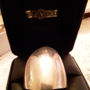 Heavy S I L V E R ring size 7